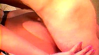 French brunette MILF pounded doggystyle
