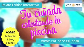 Tu Cuñada Argentina Se Quita La Calentura Un Dia De Calor - Relato Erótico Interactivo [ASMR Sounds] - Public