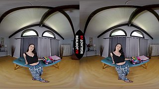 My Big Tits Stepsister Wants You To Cum While She Tries On Her Tight Bikini & Tiny Panties - RealHotVR