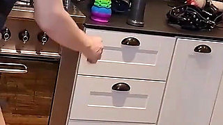 Fucking Her Over the Counter