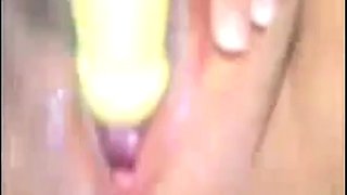 Japanese Girl's Solo Cellphone Fun
