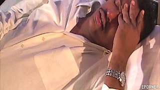 Horny ebony whore emotional sex scene
