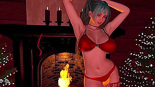 Xxxmas 11 - Hatsune Mikus Christmas Strip Show - 3d Vr Hentai Sex Animation By Virtualheaven