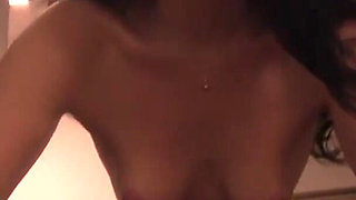 Caroline jerks off her man before she goes to work