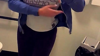 Lockdown taboo hospital toilet wanking
