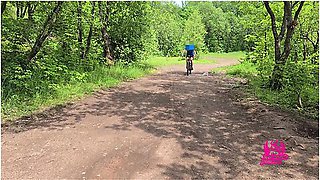 Wife Cheats On Husband On A Bicycle Trip. Poland Is A Beautiful Milf, Mature