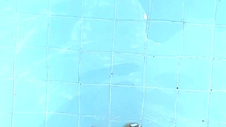 White Nails + Pool = Video for You Lol