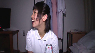 Pure White Heat. a Gentle Nurse Reveals Her True Intensity