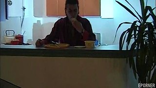 Vintage blonde's late-night passion ignites with raw, intimate sensual charm