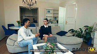 Daddy4k. slutty wednesday is cheating on her boyfriend with Big Black Cock