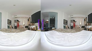 PURITYVR Naughty waiter with Elena Spano