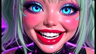 Cyberpunk Cute Boobs Jokes, Ai Animation