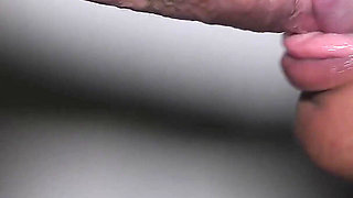 POV Interracial Blowjob Cum Swallow