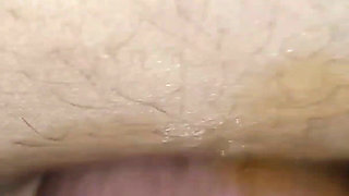 Hot Maid Close-up Blowjob and Oil Massage in Kitchen.