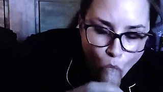 POV Blowjob and facial