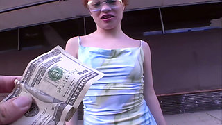 Sassy Girl Gets Anal and Huge Facial Cum Walking Vintage