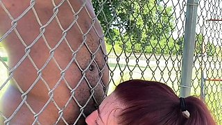 -Onlyfans.com- Damnnndezzyyy - Fence Fucking Had To Cut It