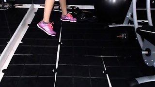 Big Booty Latina Workout Webcam Show