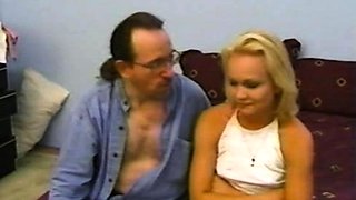 Vintage old on young blowjob porn clip