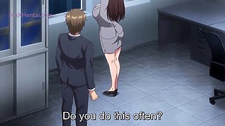 The Perv Boss and His Busty Secretary