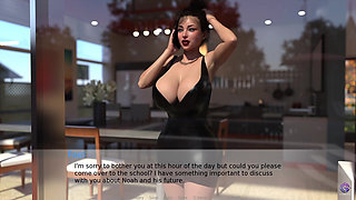 MILF Stepmom Fucked Hard by Her Stepson's BBCteacher - 3D Hentai Game -theoffice