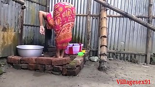 Red Saree Village Married Wife Sex Official Video By Villagesex91