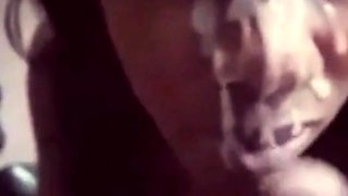 Ebony Amateur's Massive Facial