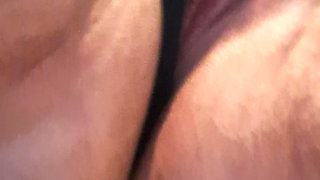 Wet Black Panties