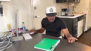 Black Teacher Fucks Students Hard - Anal, Blowjob & Cumshot with Bae Egypt, Blu Magic, Raven Swallows