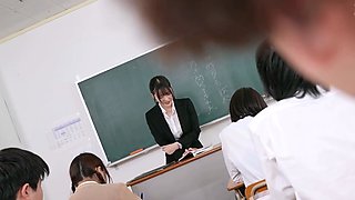 Big Tits Japanese Teacher Creampie Sex At School