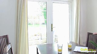 Sexy boss at job interview