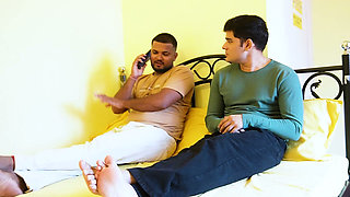 Indian Desi Sexy Girl Call Her Two Boyfreind Enjoying Her Quality Time, Hardcore Threesome Sex Story