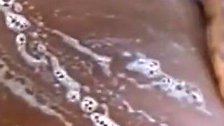 Big Black Cock Destroys the Black Pussy of a Slut with Colored Hair