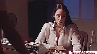 Busty Book Writer Licked And Face Sit By Her Ebony Secretary