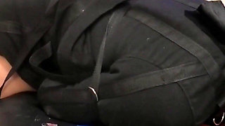 In Straitjacket Slowly Fucked and Brought to Squirt