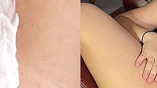 Hairy Pussy Shaved Then Oiled