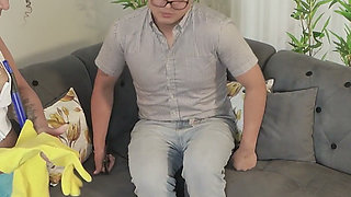 Inka Sex - Colombian Maid Is Seduced and Fucked by Her Big Cock Boss