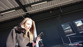 GERMAN SCOUT - Assfuck Sex Casting for Emma