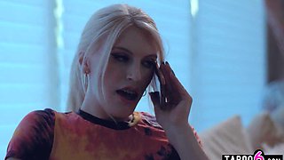 eighteen years elder light-haired trans Izzy Wilde screwed stiff bum sex while housesitting