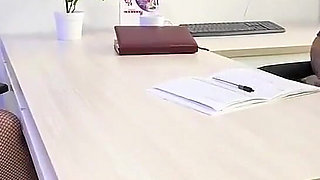 Interview Ends in the Big Ass of a Brunette