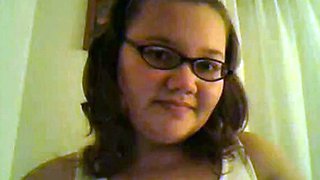 Playing with Her Huge Tits