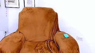 Stacked brunette goes solo toys and masturbation