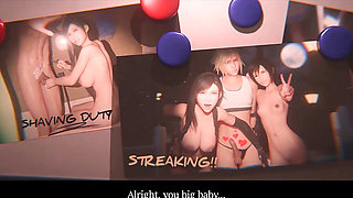 Aerith X Cloud - Beach House Domination