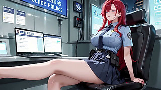 Office Uniform Too Tight, Elevator Door Squeezes Her Waist!