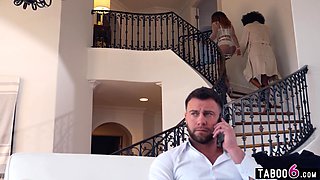 Young ebony wife was having a affair