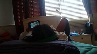Horny Asian Student Masturbates After School