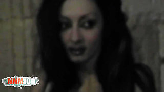 Angelina: Lovely Young Arab Angelina Stripping