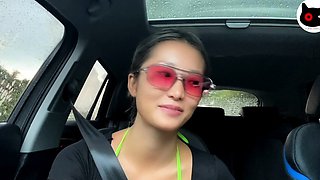 Sexy huge ass latina amateur rides fetish dudes cock