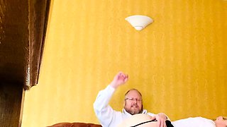 Blonde amateur milf does anal on pov camera 11