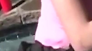 Big Tits Mature Vixen Fingers Dripping Pussy Outdoors